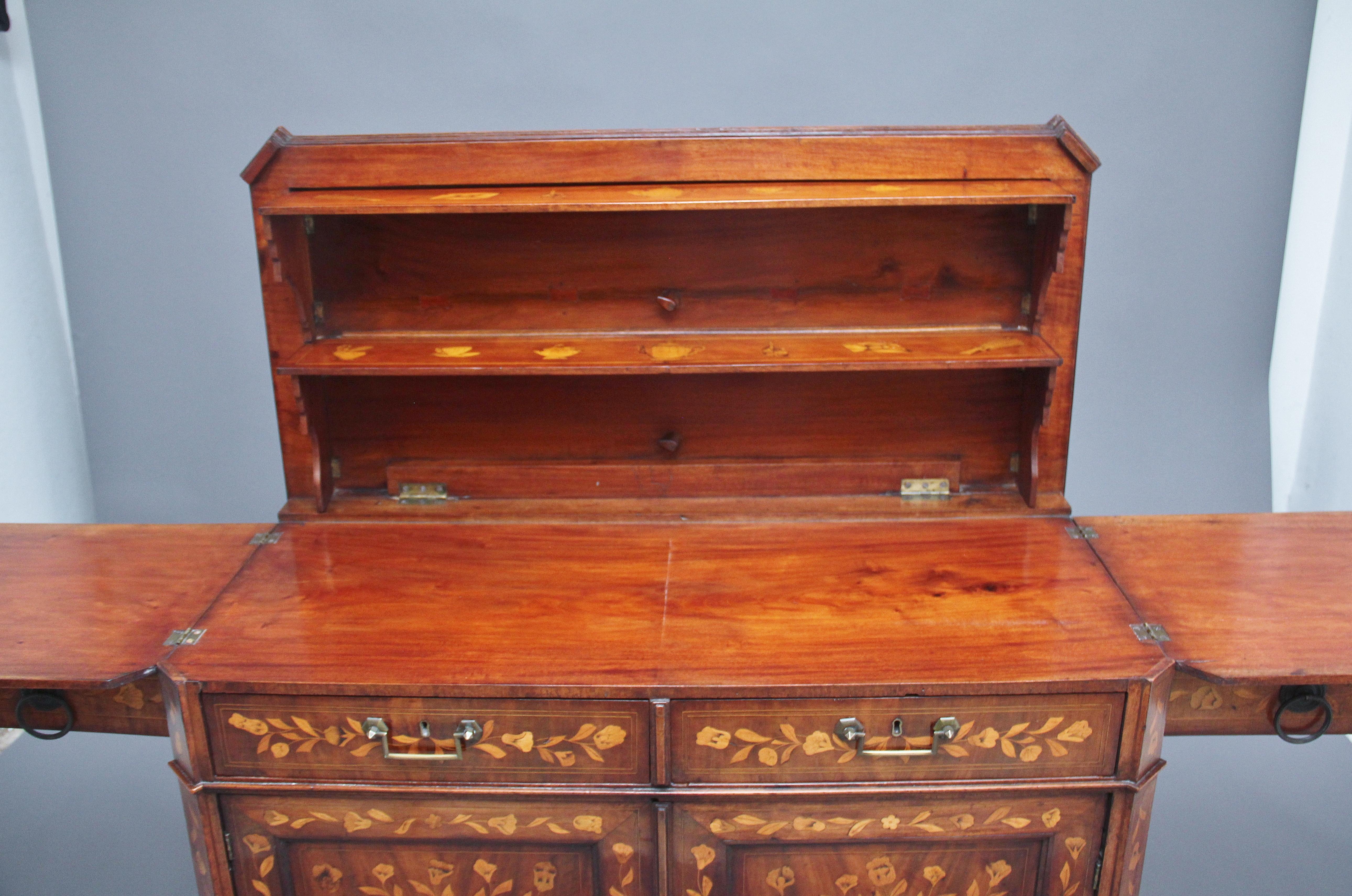 Early 19th Century Dutch Travelling Cabinet For Sale 13
