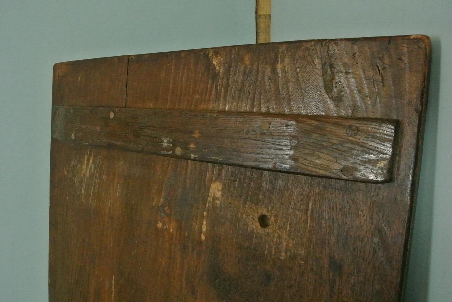 Early 19th Century Elm Refectory Farmhouse Table Seating Six 3