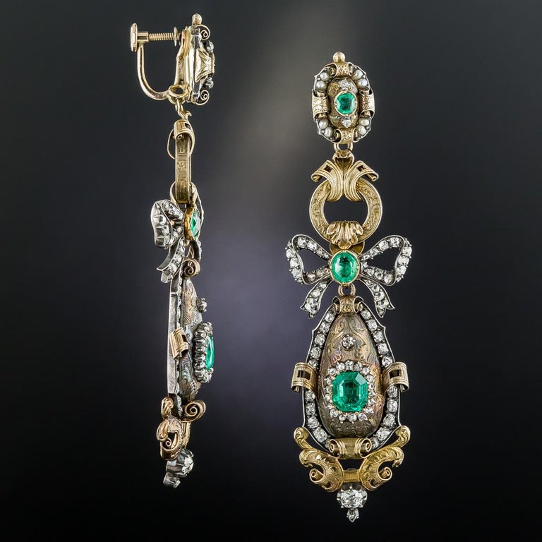Earrings Pearl Accessories for Women Creative Decoration St Pattys Day  Trendy Jewelries Emerald Pearls Women's 