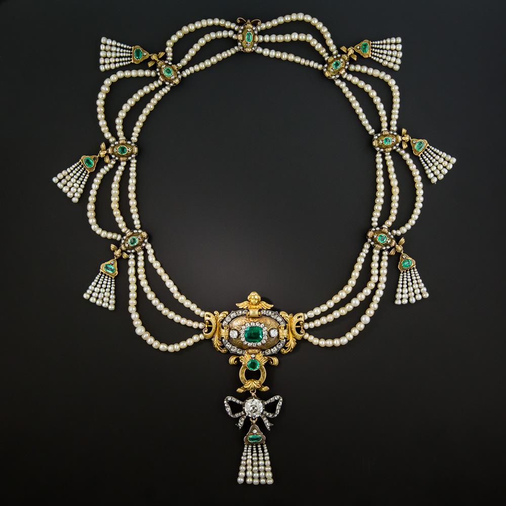 19th century necklace