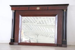 Early 19th Century Empire Antique Wall Mirror