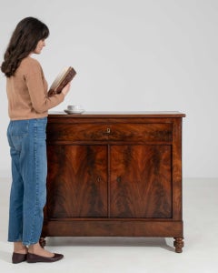 Early 19th Century Empire Buffet, Mahogany Wood, French Craftsmanship