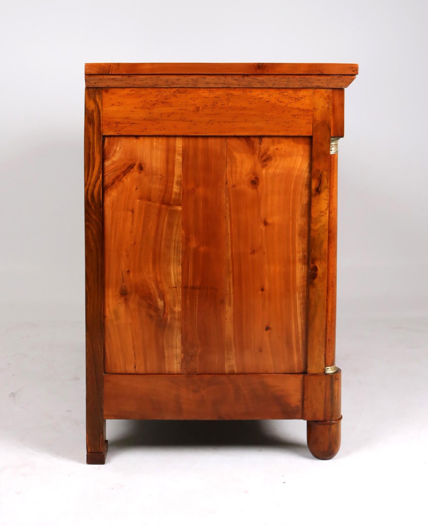 Early 19th Century Empire Chest of Drawers, Cherrywood, France, C. 1820 In Good Condition In Greven, DE