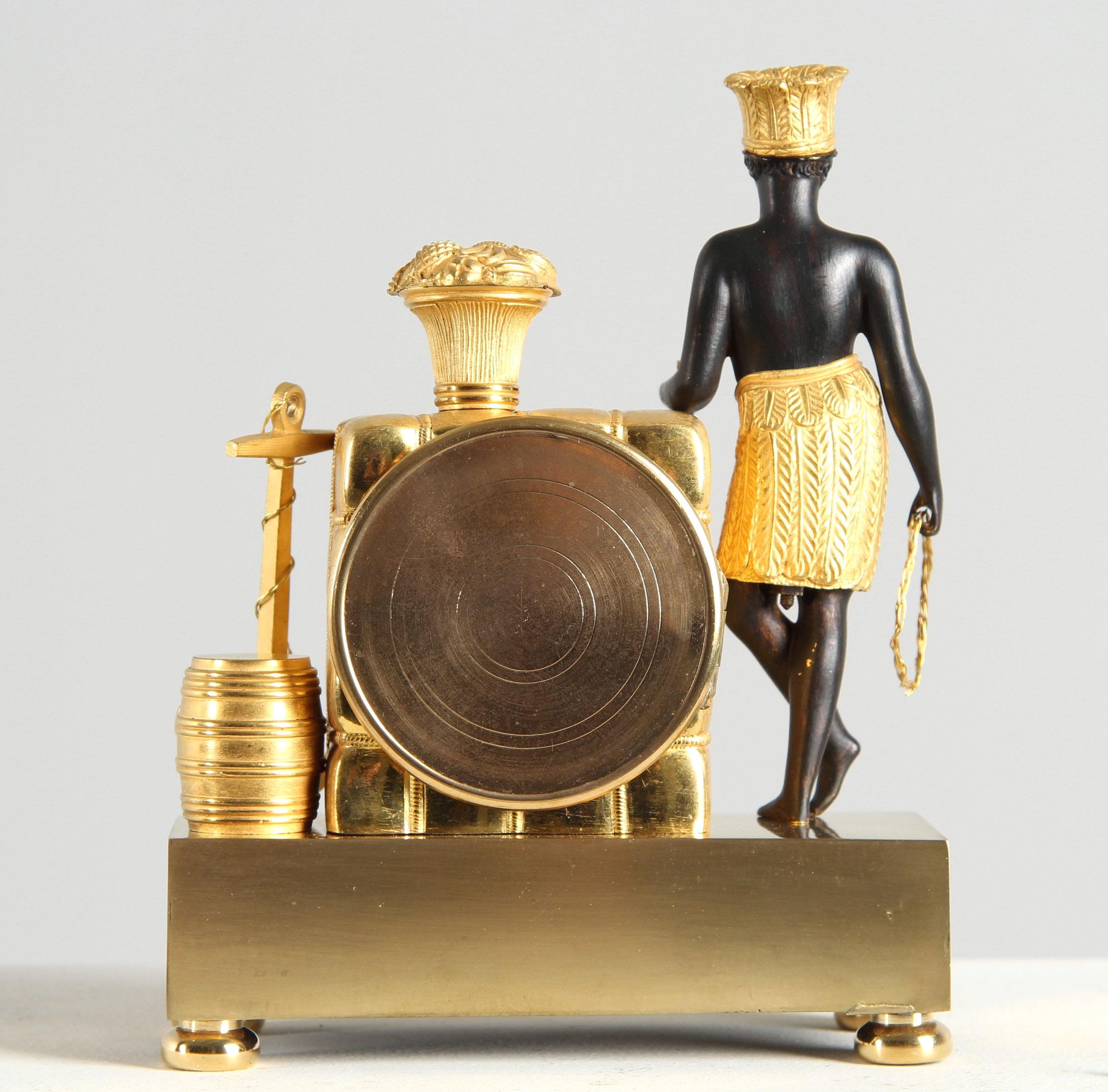 Early 19th Century Empire Clock, Miniature Matelot 