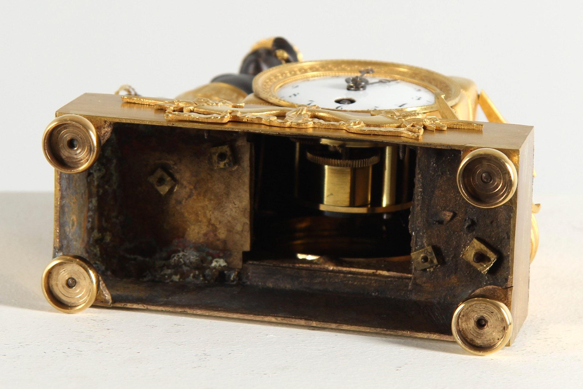 Early 19th Century Empire Clock, Miniature Matelot 