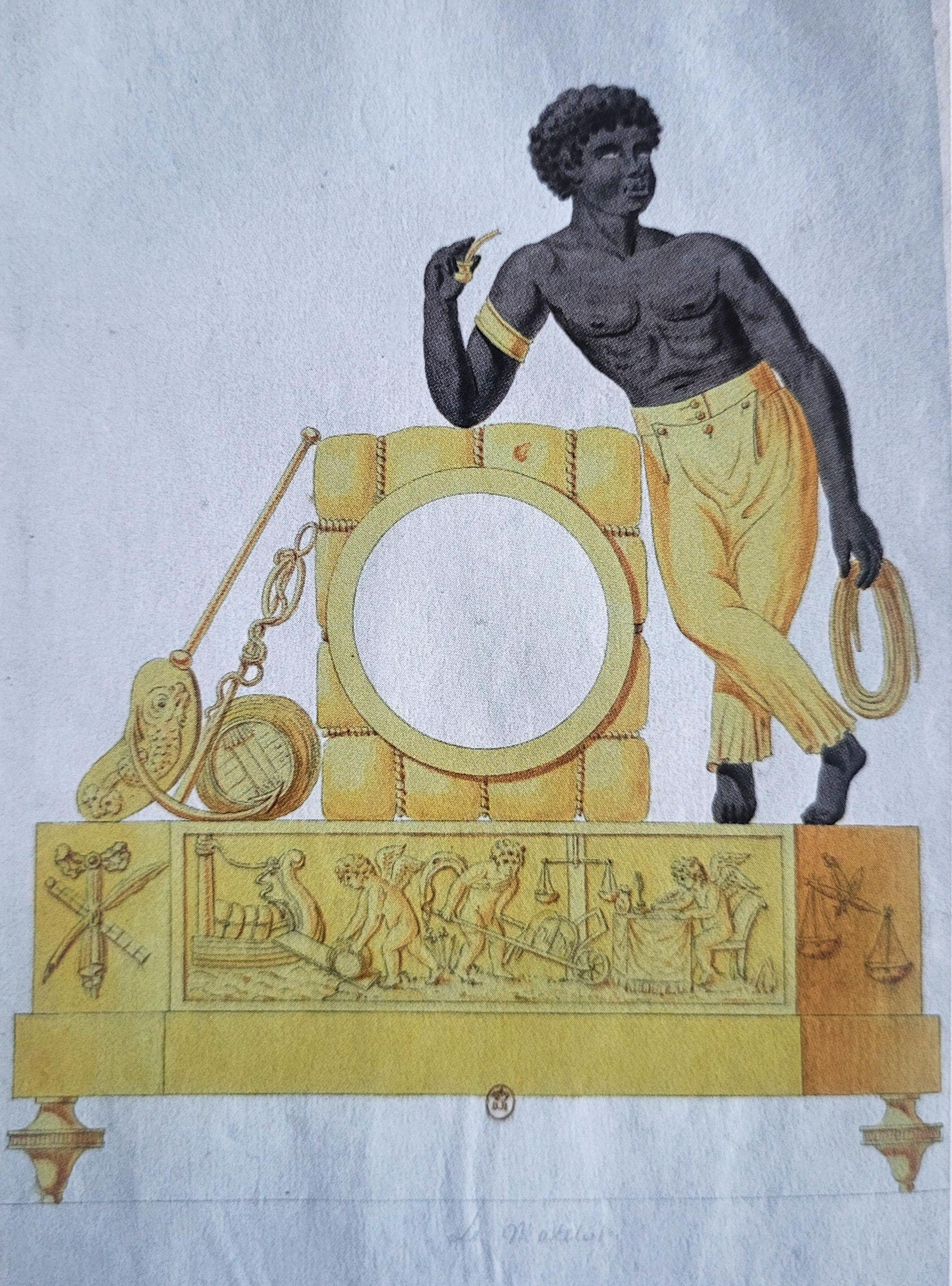 Early 19th Century Empire Clock, Miniature Matelot 