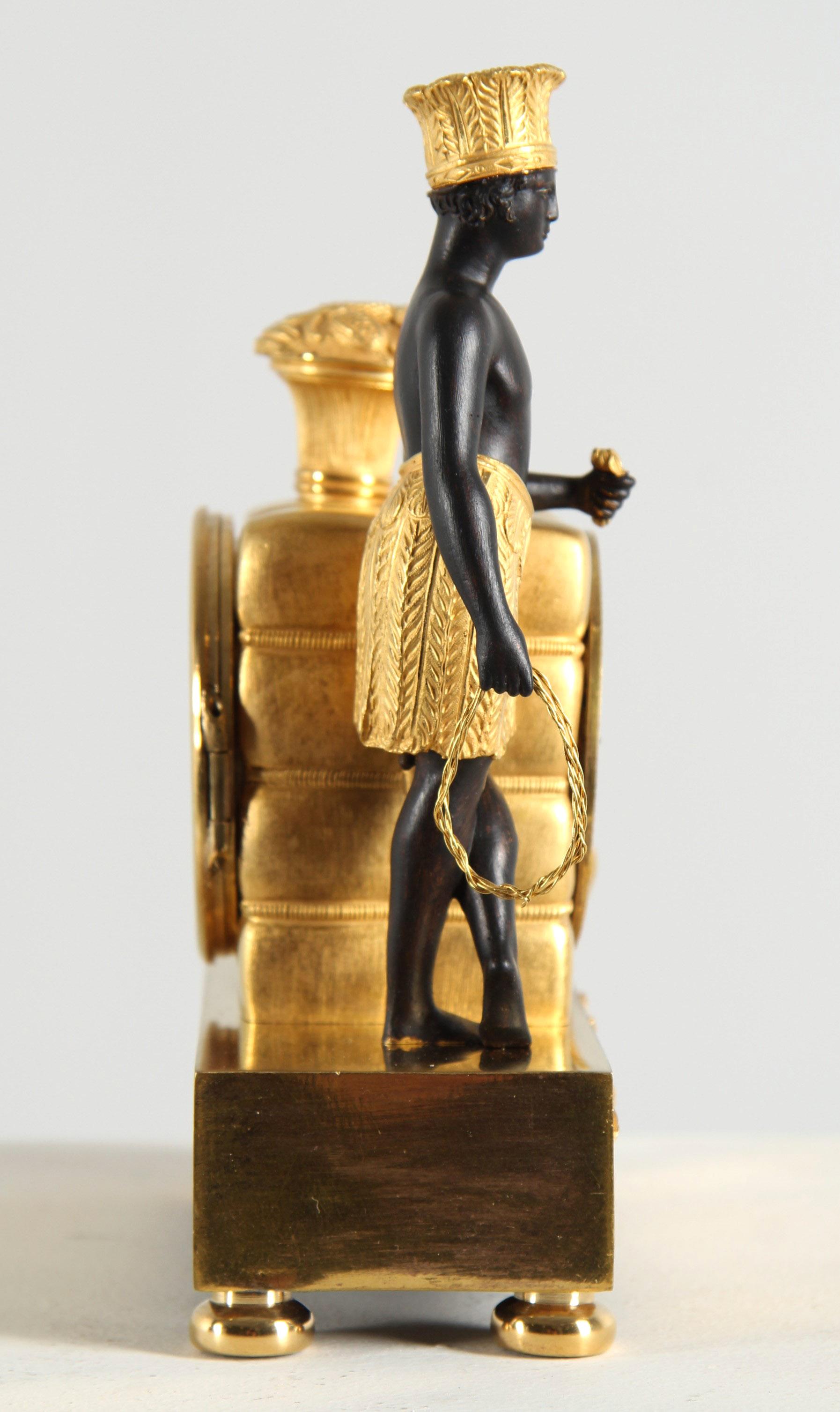 Early 19th Century Empire Clock, Miniature Matelot 