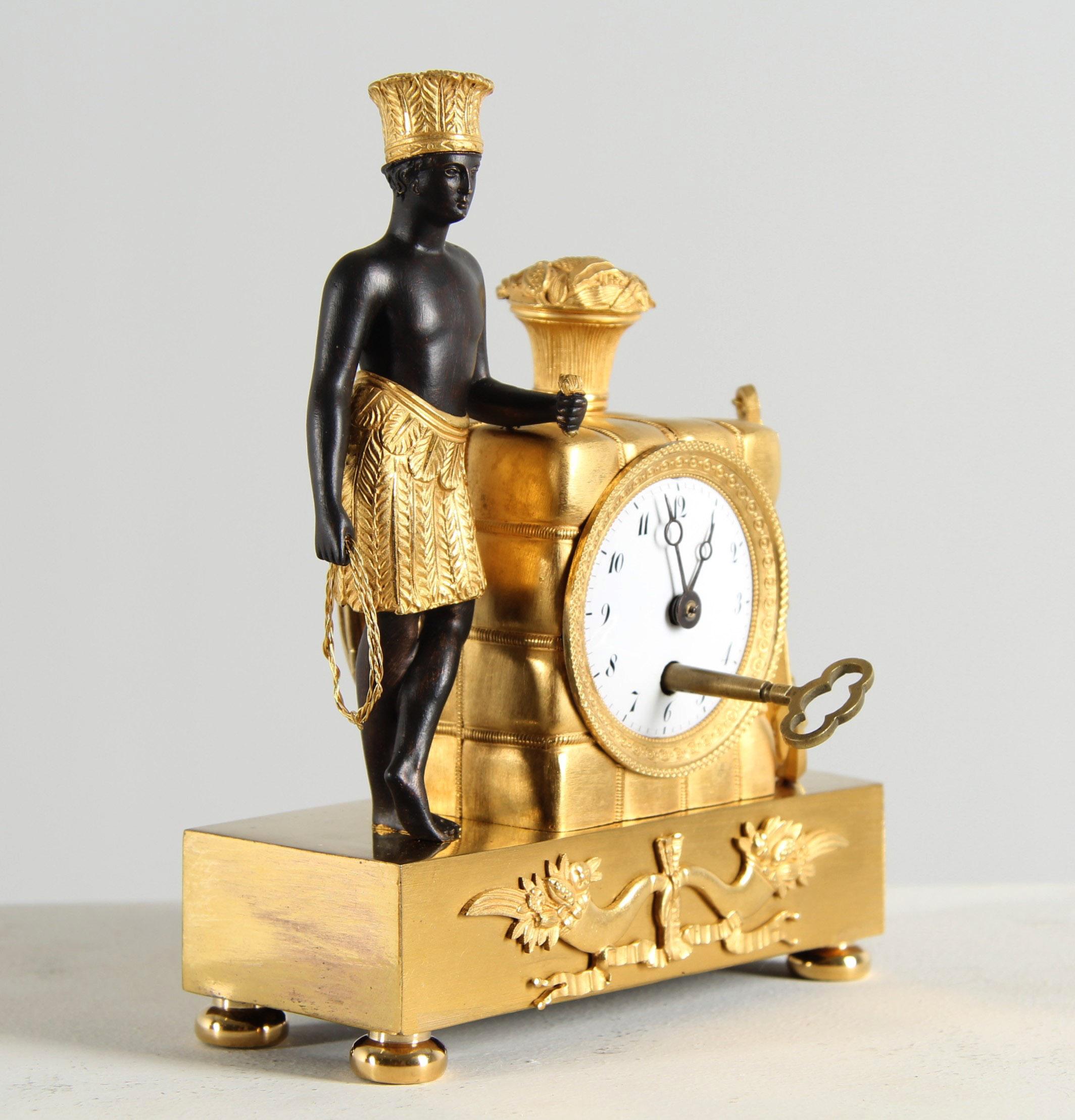 Early 19th Century Empire Clock, Miniature Matelot 