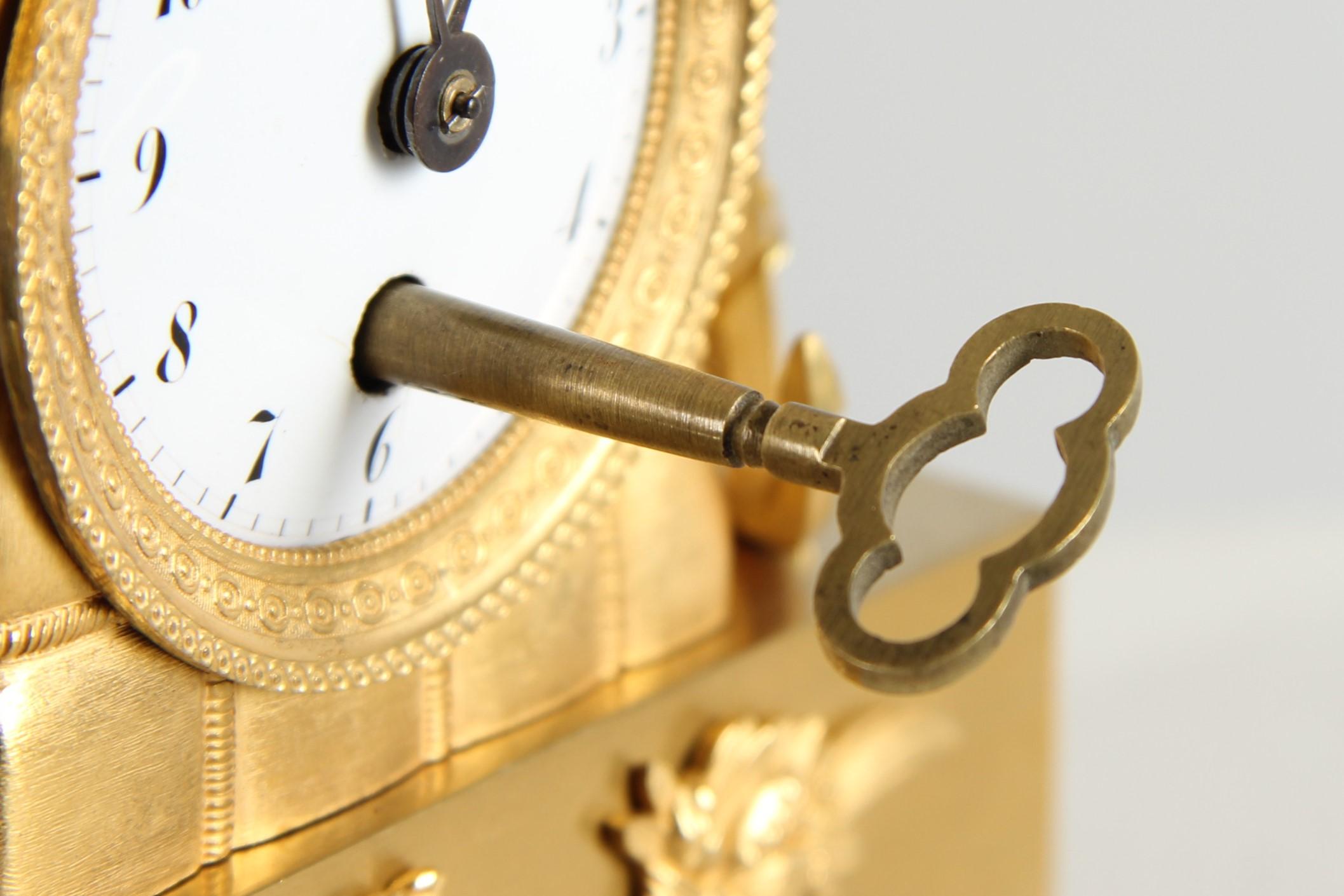 Early 19th Century Empire Clock, Miniature Matelot 