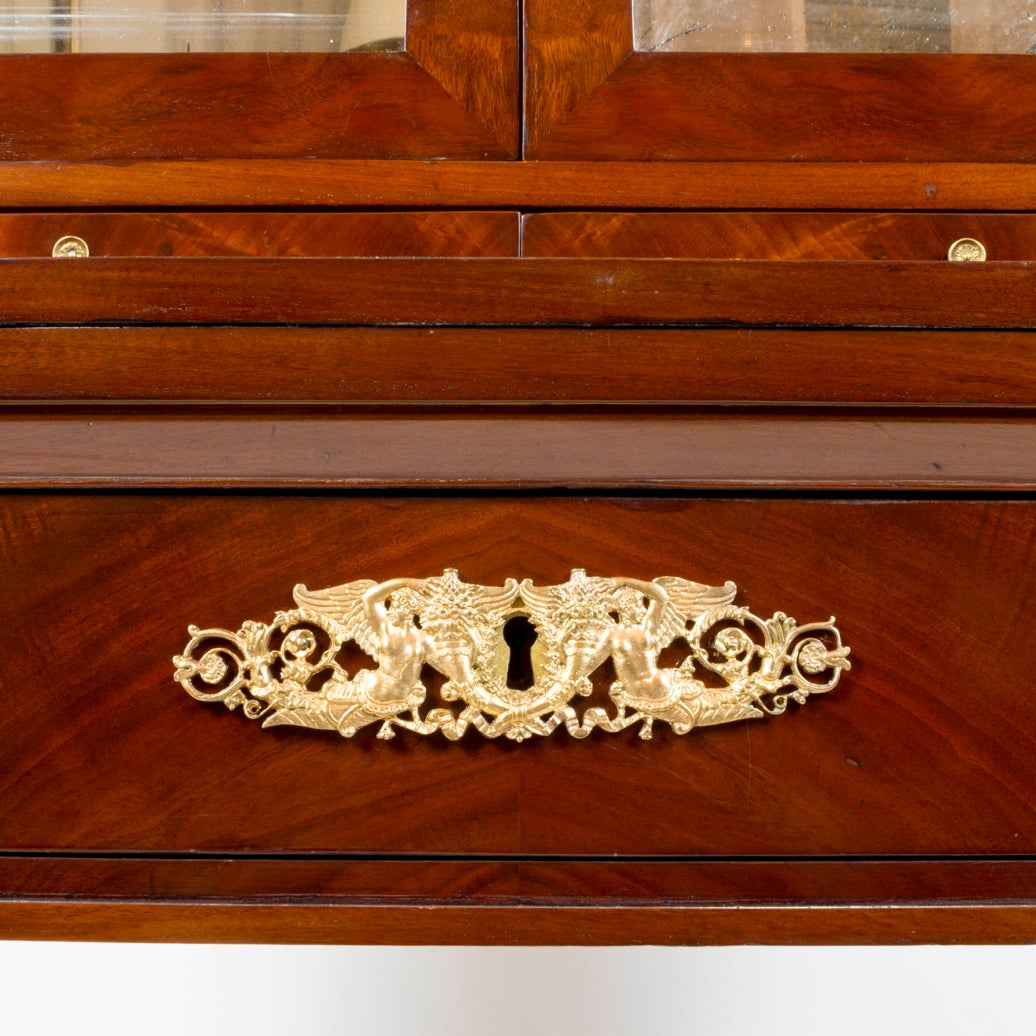 Early 19th Century Empire Greek Vanity or Ladies' Desk For Sale 2