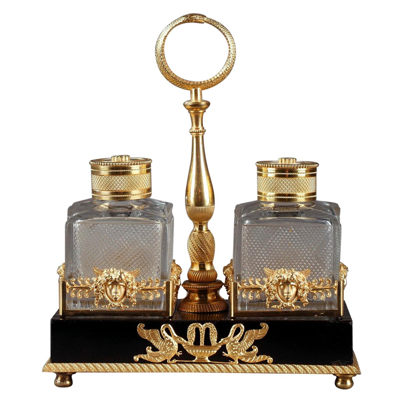 Early 19th Century Empire Inkstand