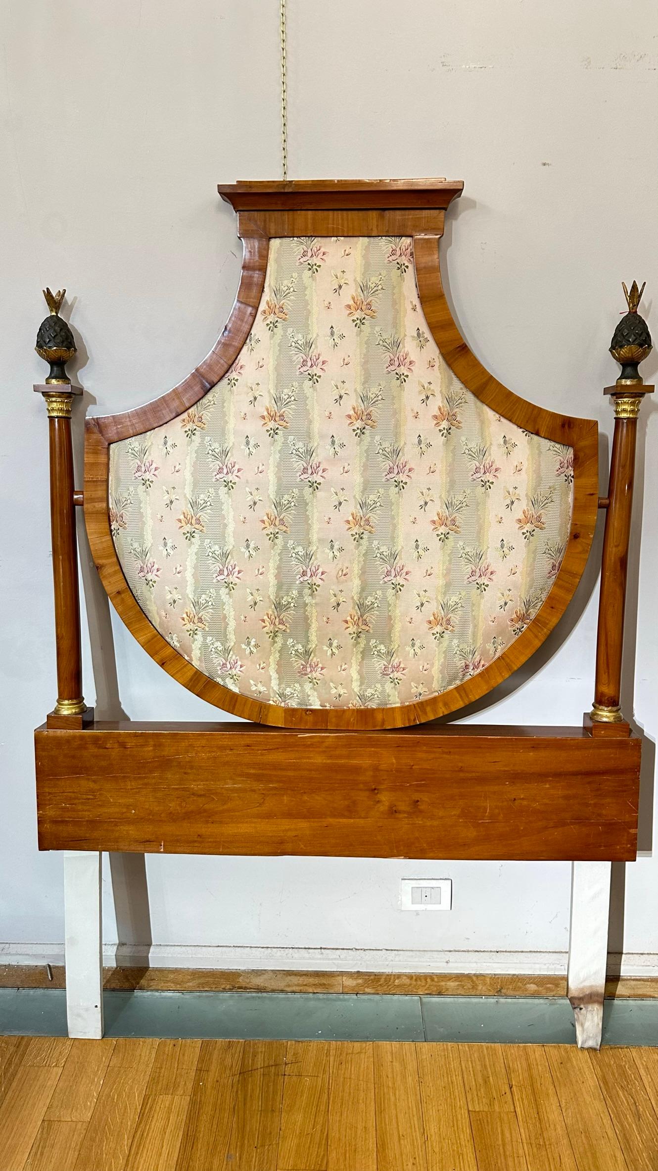 Wood EARLY 19th CENTURY EMPIRE PERIOD BED HEADBOARD  For Sale