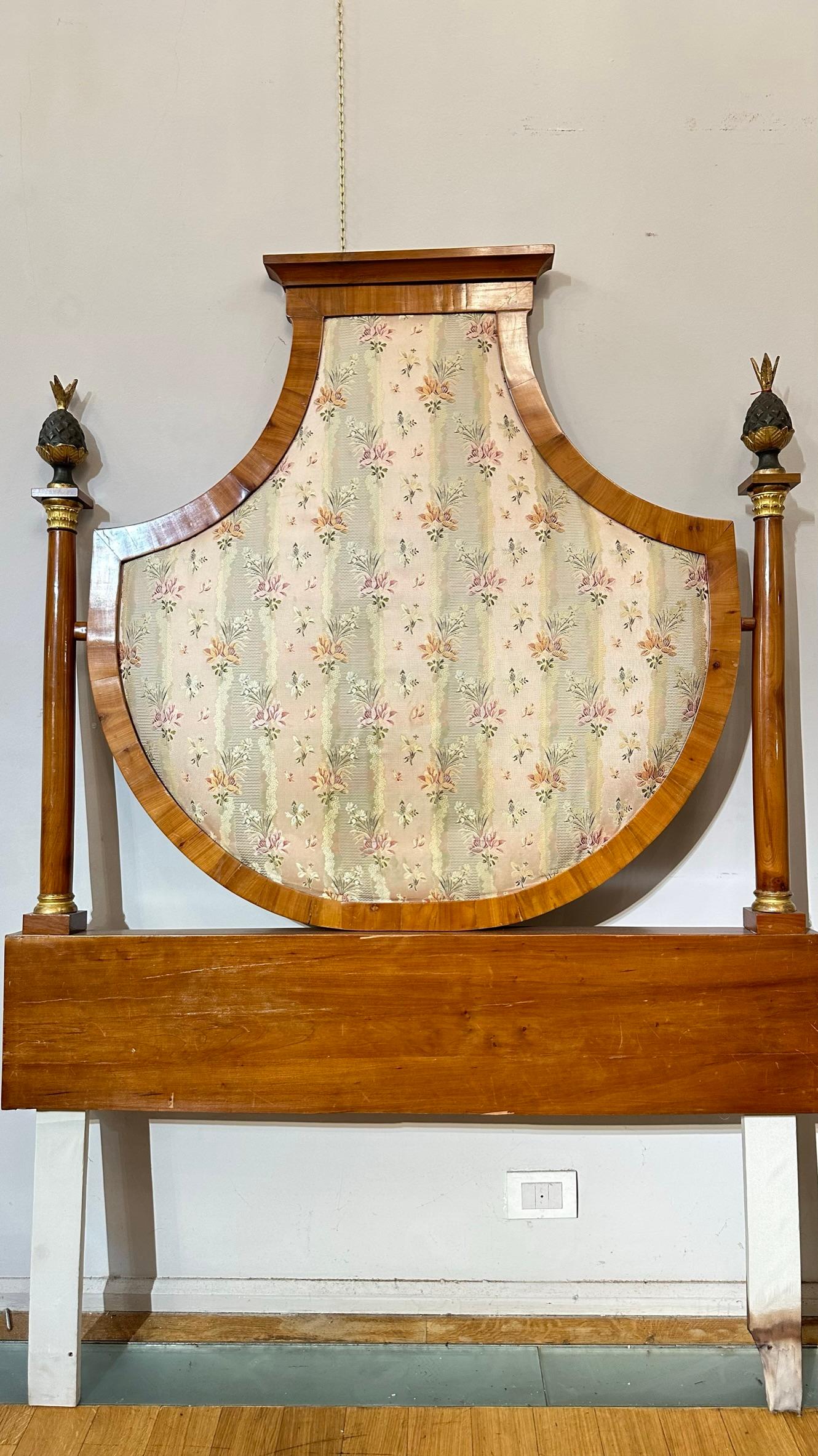 EARLY 19th CENTURY EMPIRE PERIOD BED HEADBOARD For Sale 1