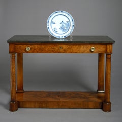 Early 19th Century Empire Period Mahogany Console Table