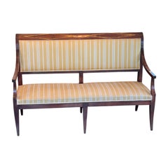 Early 19th Century Empire Settee