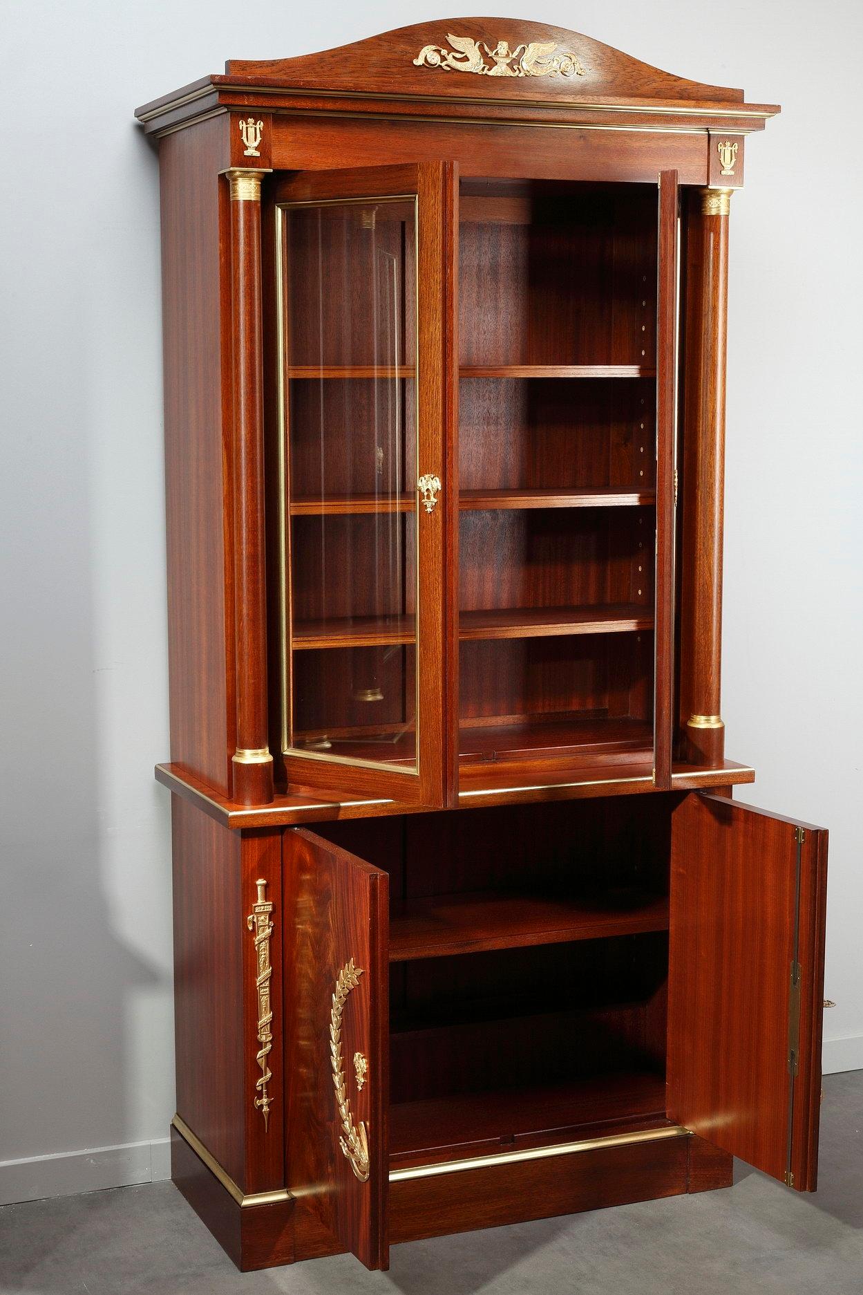 20th Century Early 19th Century Empire-Style Bookcases by Maison Jansen