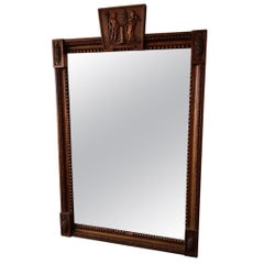Early 19th Century Empire Style Mirror with Gilded Frame