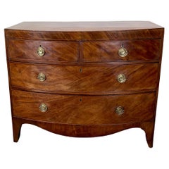 Early 19th Century English Bowfront Chest