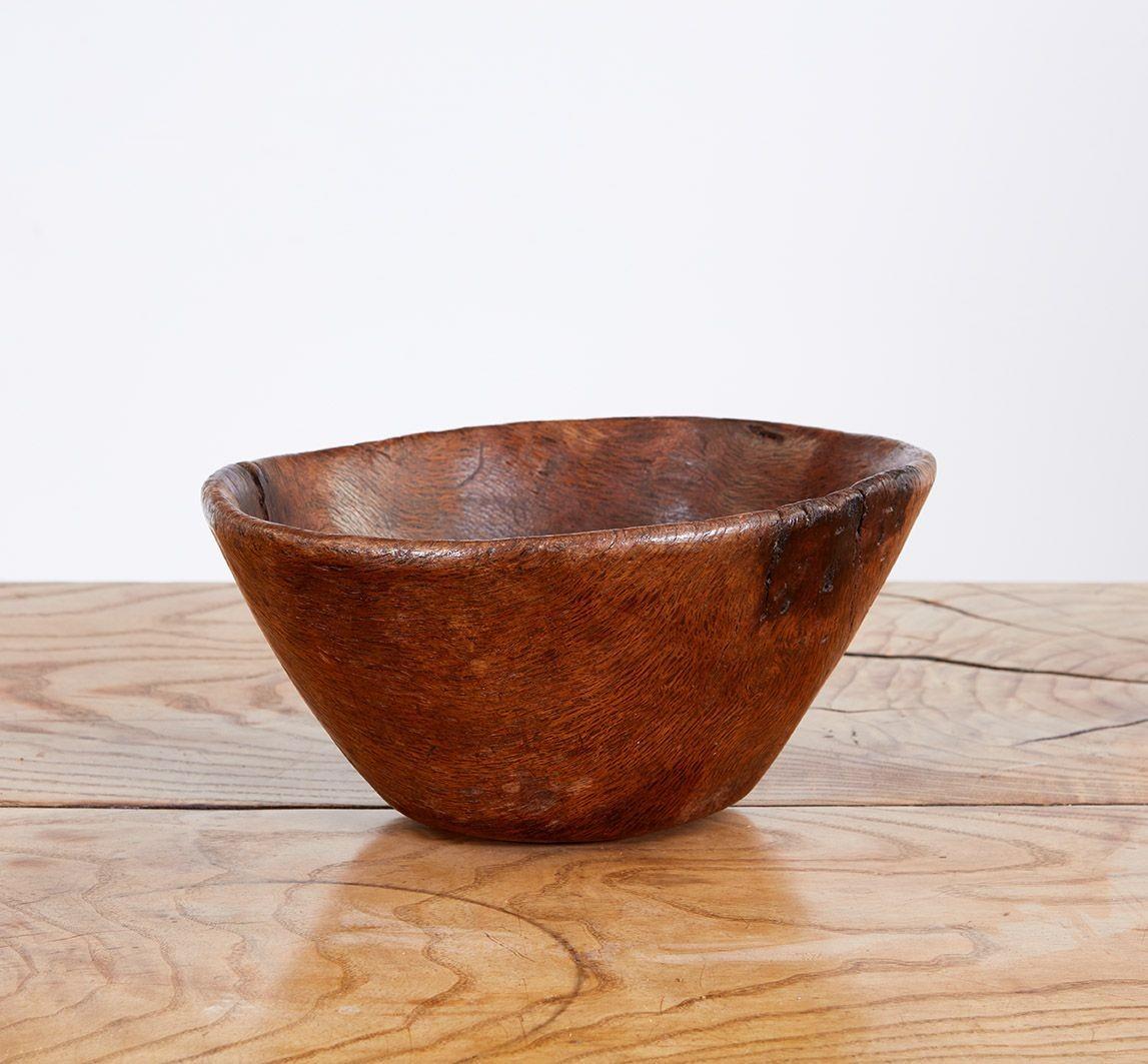 Folk Art Early 19th century Swedish Burl Bowl For Sale