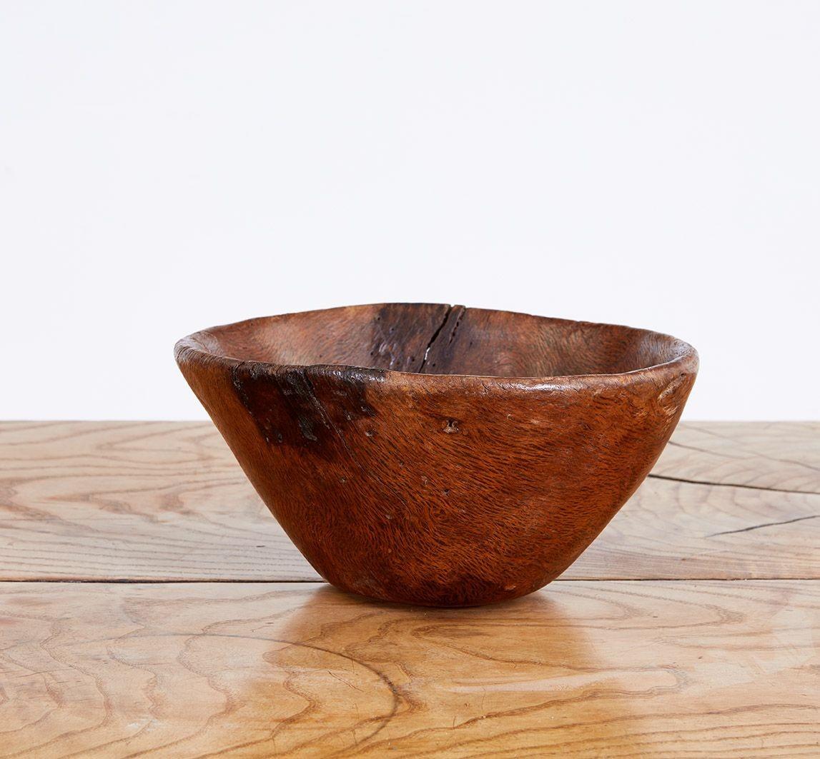 Early 19th century Swedish Burl Bowl For Sale 4