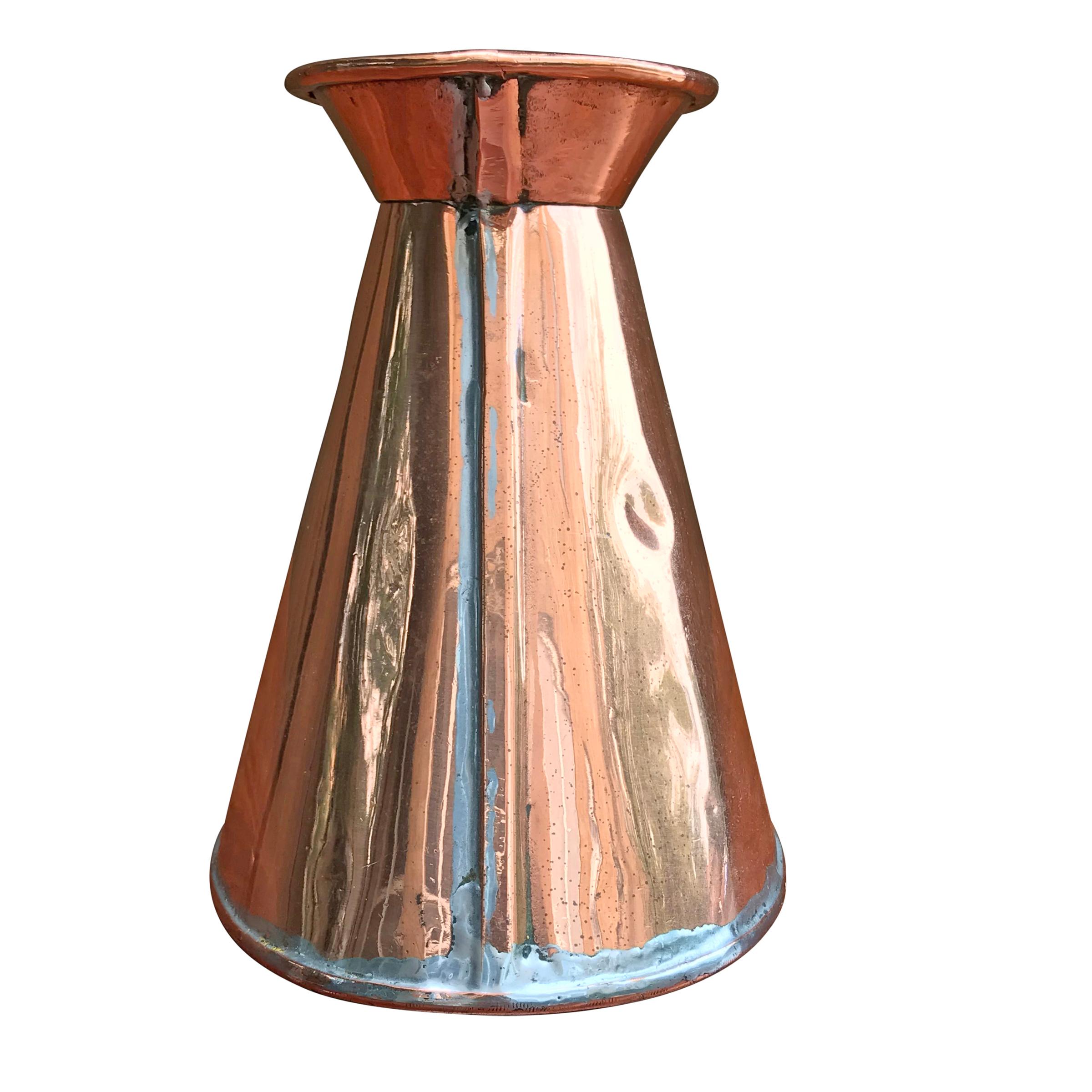 British Early 19th Century English Copper Pitcher