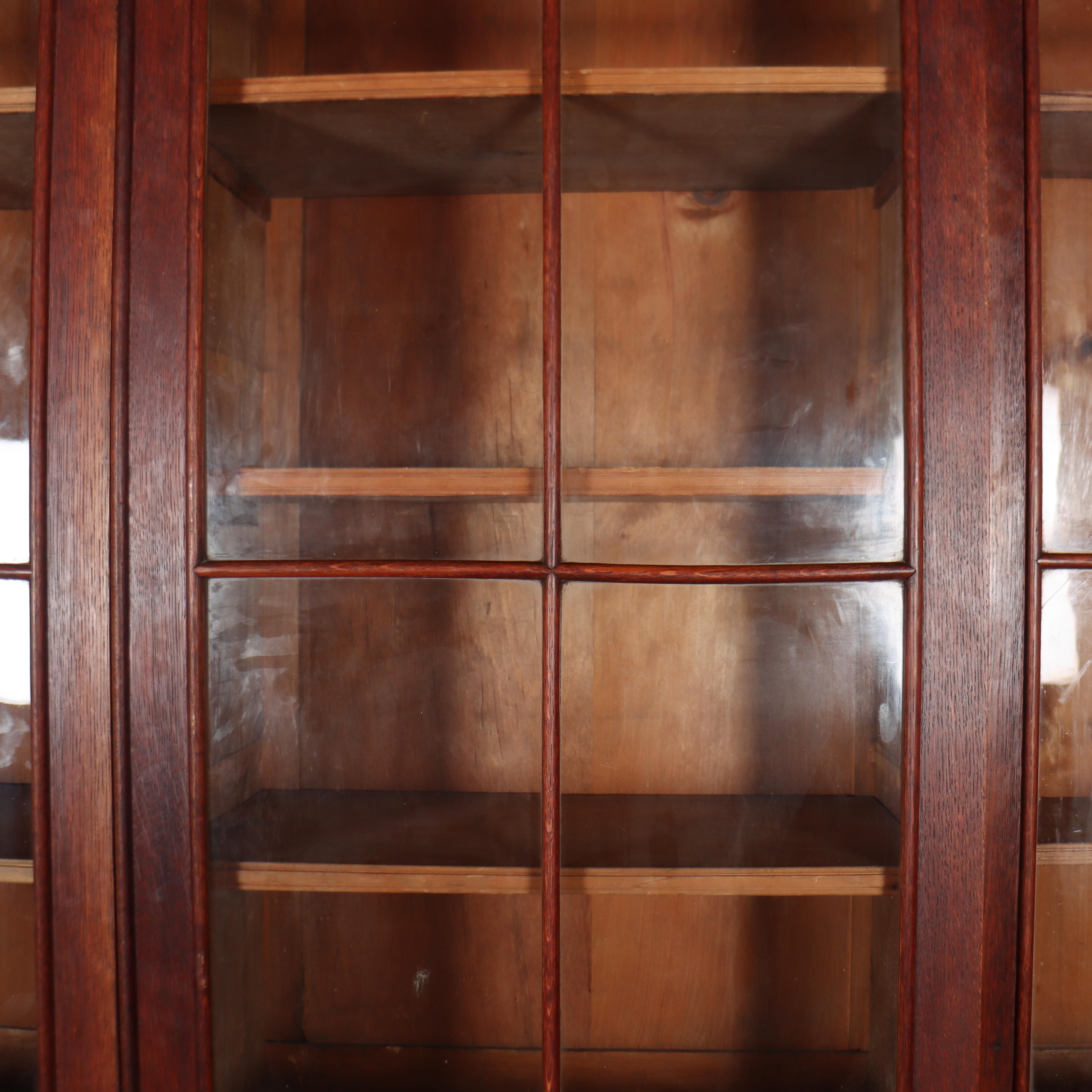 Early 19th Century English Country House Gothic Bookcase For Sale 2