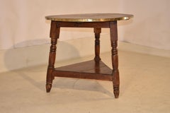 Englischer Crickettisch des frühen 19. Jahrhunderts