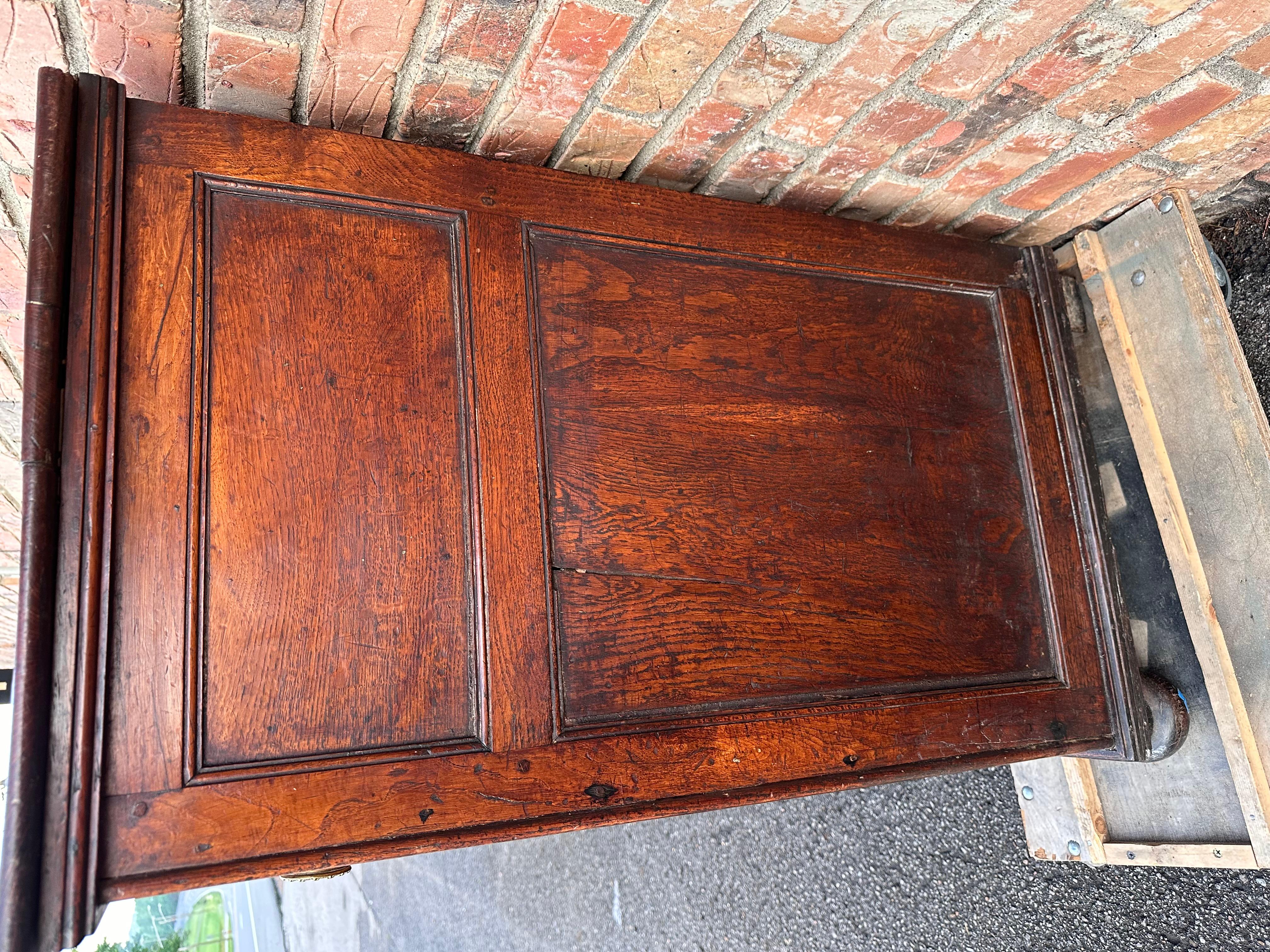 Hardwood Early 19th Century English Dresser Base For Sale