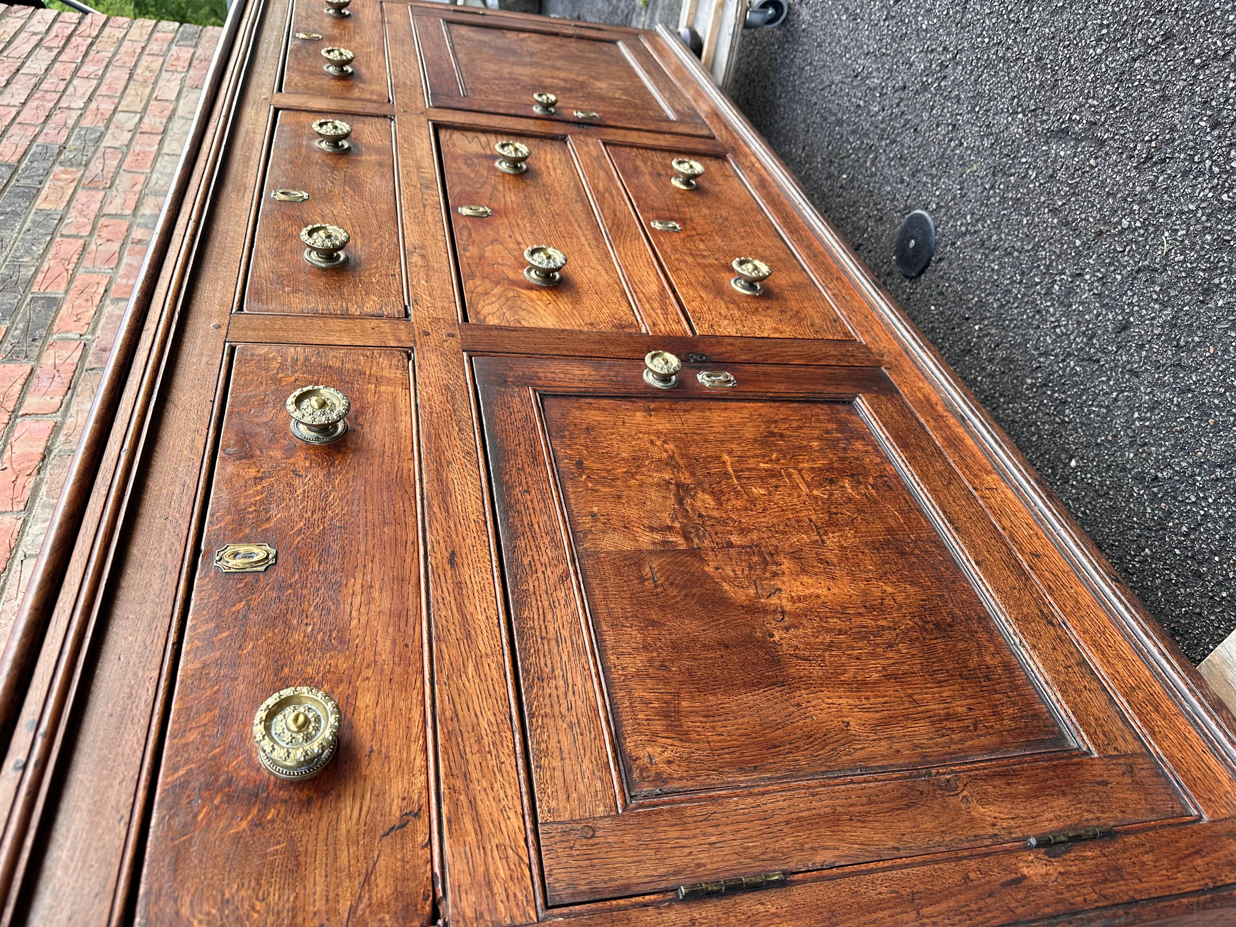 Early 19th Century English Dresser Base For Sale 1