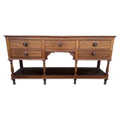 Antique Early 19th Century English Dresser Base