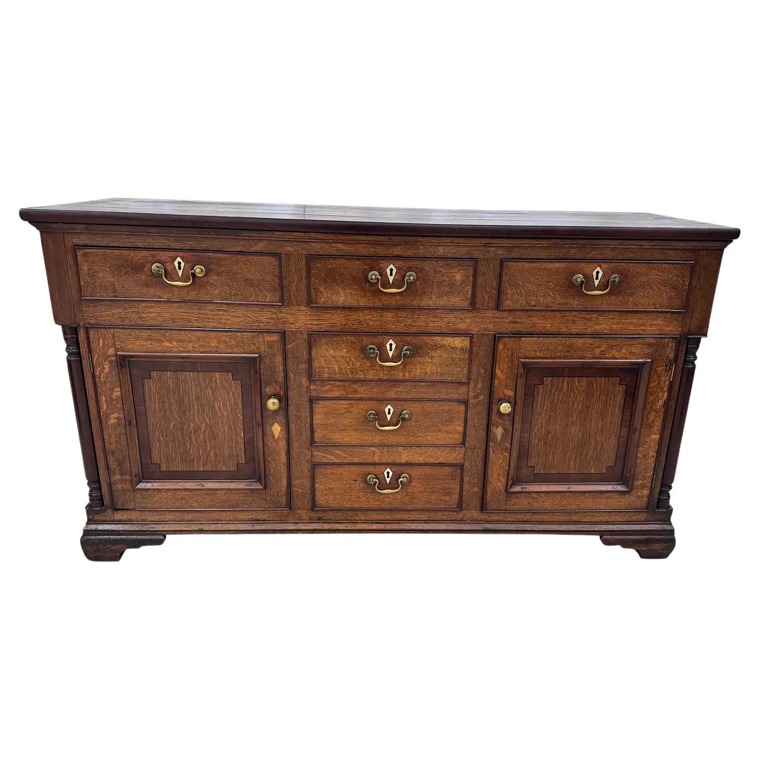 Early 19th Century English Dresser Base For Sale