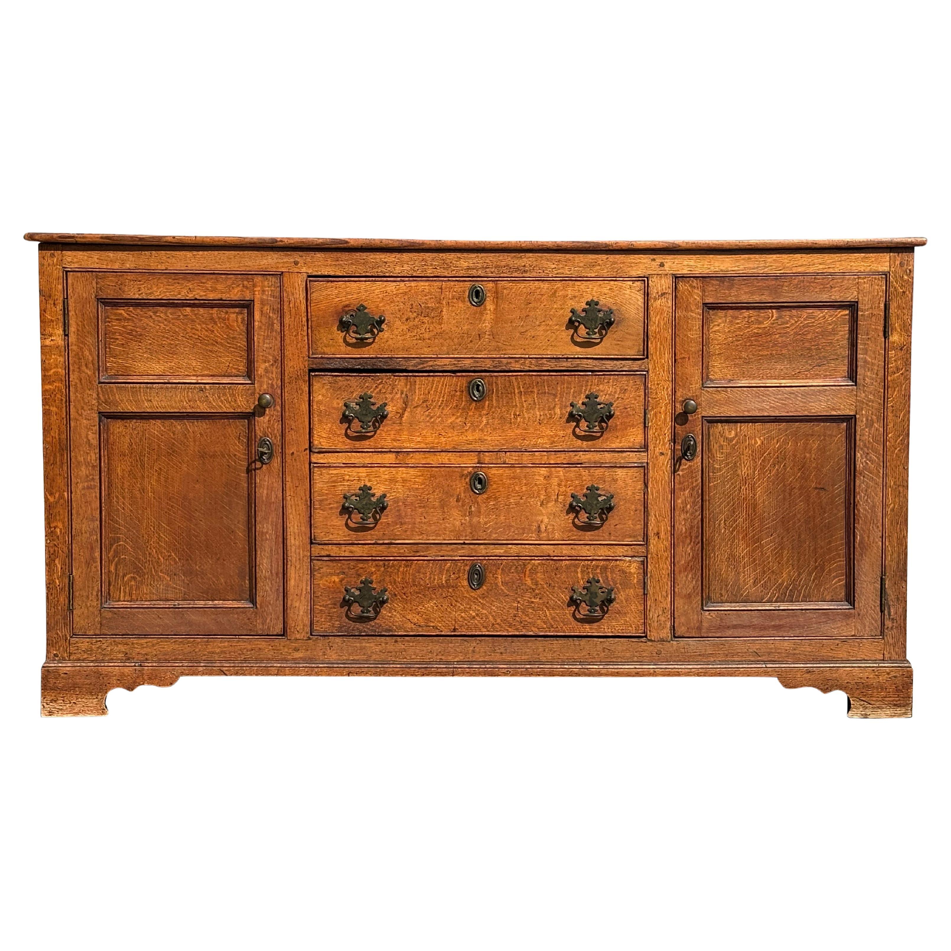 Early 19th Century English Georgian Oak Dresser