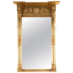 Early 19th Century English Gilt Pier Mirror