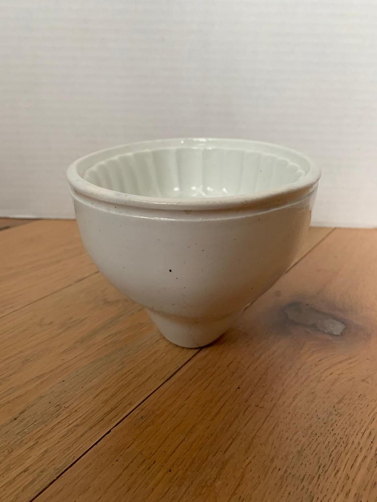 Early 19th Century English Ironstone Corn Cob Shaped Pudding or Jelly Mold For Sale at 1stDibs