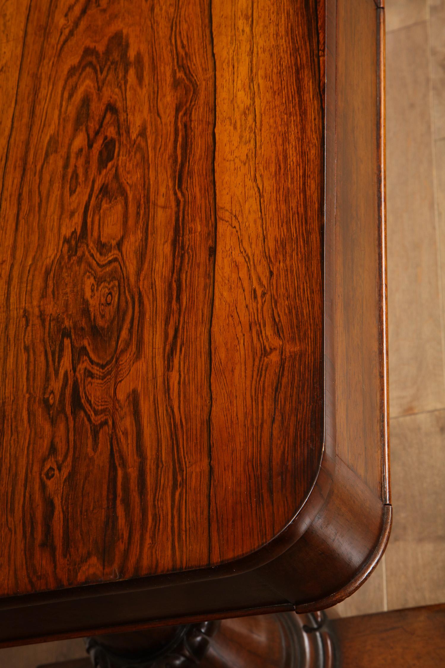 Early 19th Century English Library Table 7