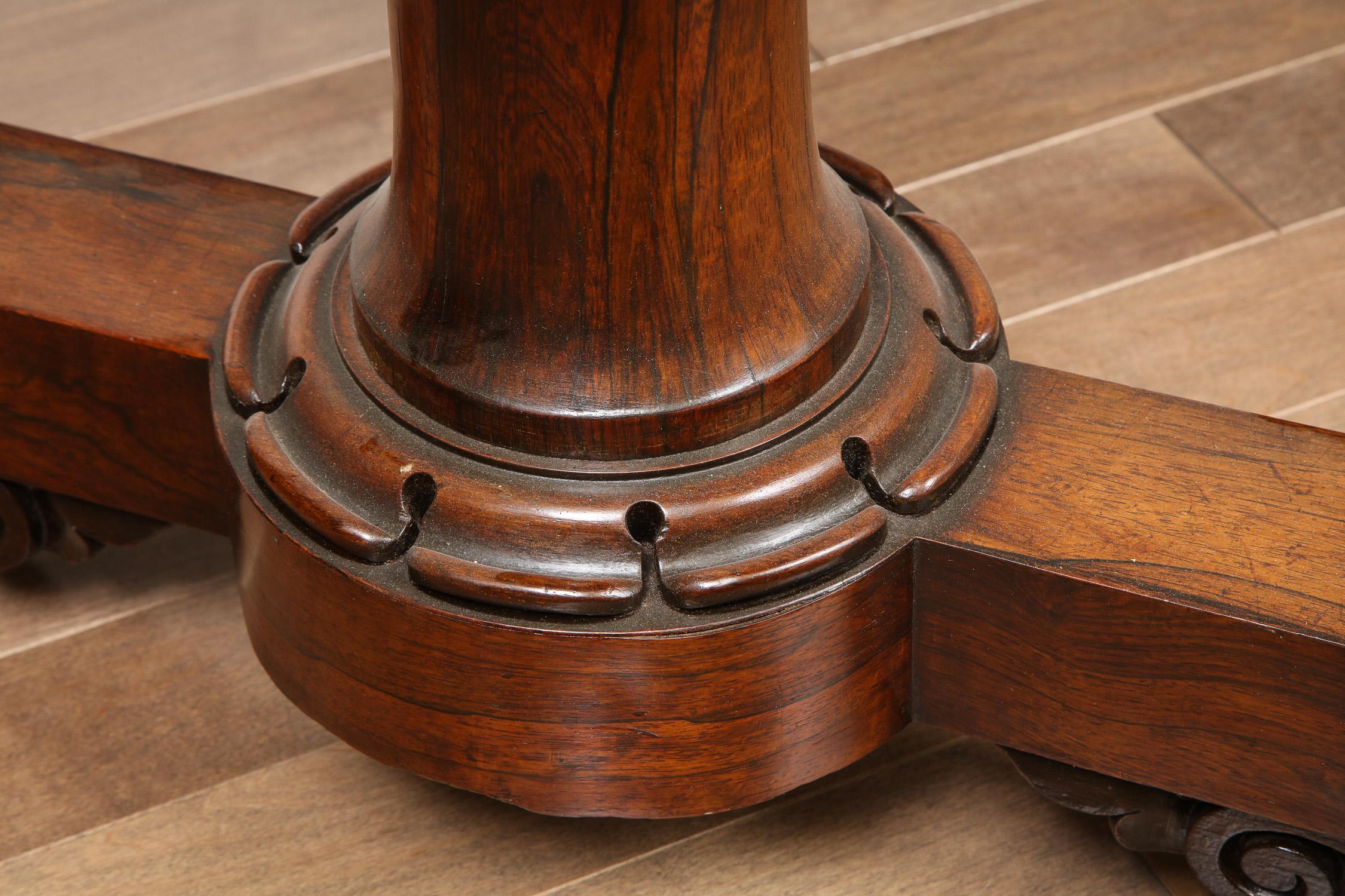 Early 19th Century English Library Table 3