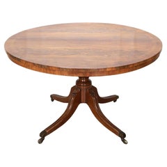 Early 19th Century English Light Mahogany Centre Table
