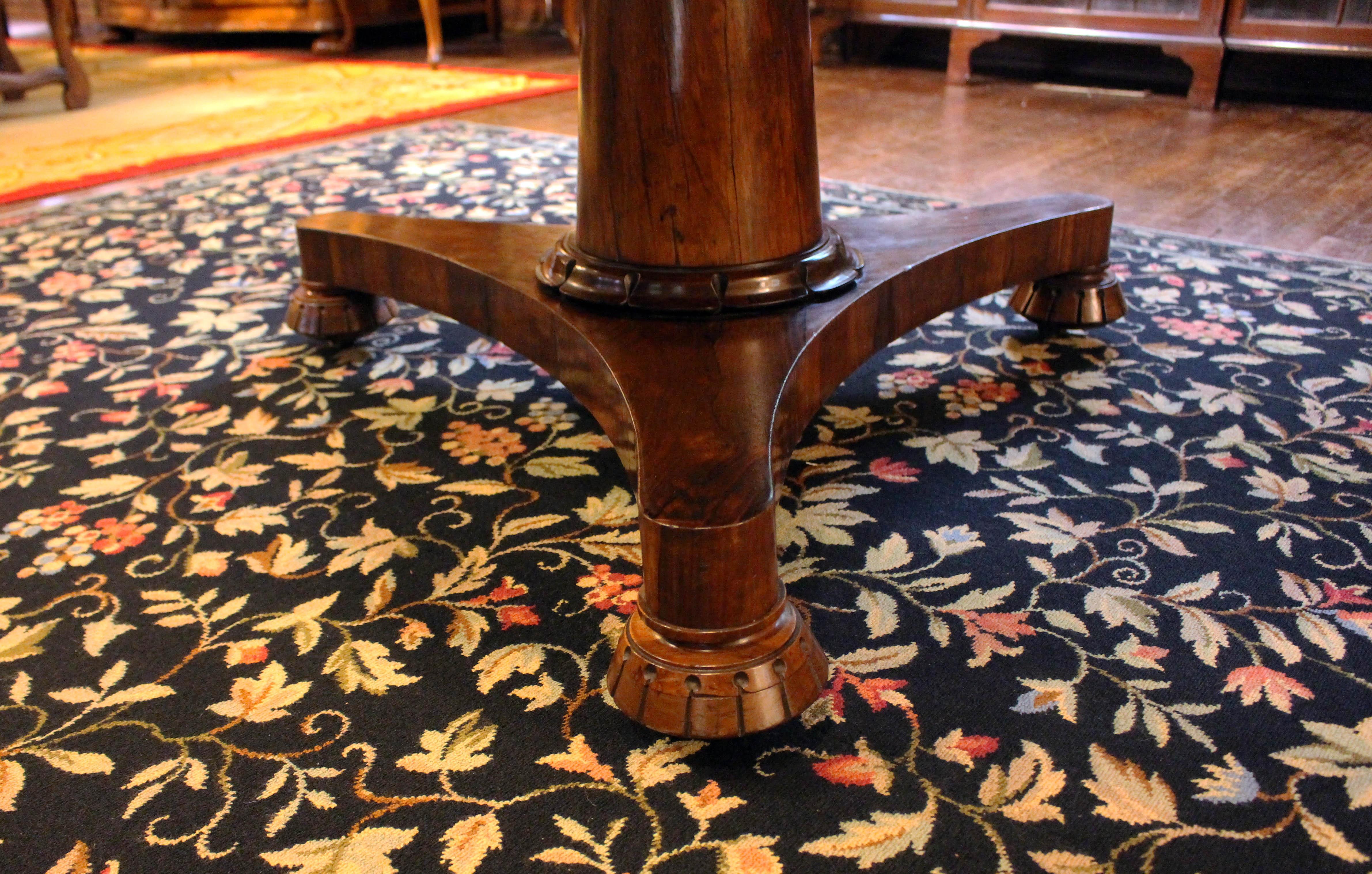 Early 19th Century English Loo or Center Table 2