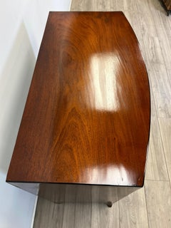 Early 19th Century English Mahogany Bow Front Chest of Drawers