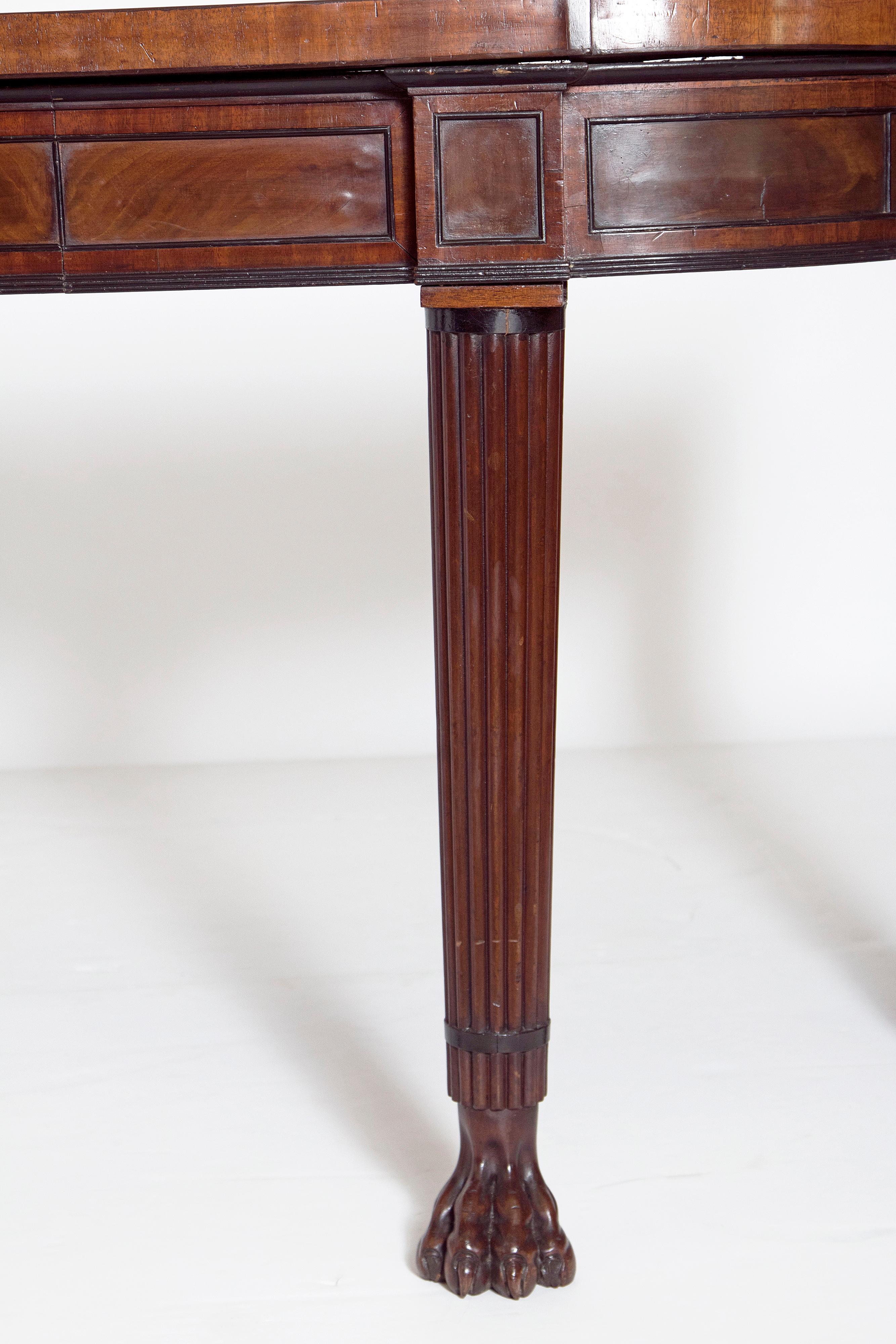 Early 19th Century English Mahogany Console Table 9