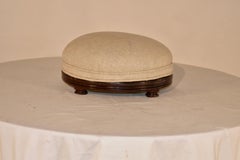Early 19th Century English Mahogany Footstool