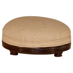 Early 19th Century English Mahogany Footstool