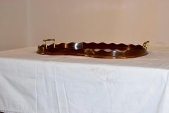 Early 19th Century English Mahogany Inlaid Tray