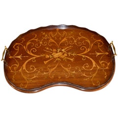 Early 19th Century English Mahogany Inlaid Tray