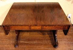 Early 19th Century English Mahogany Sofa Table