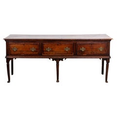 Antique Early 19th Century English Oak Sideboard