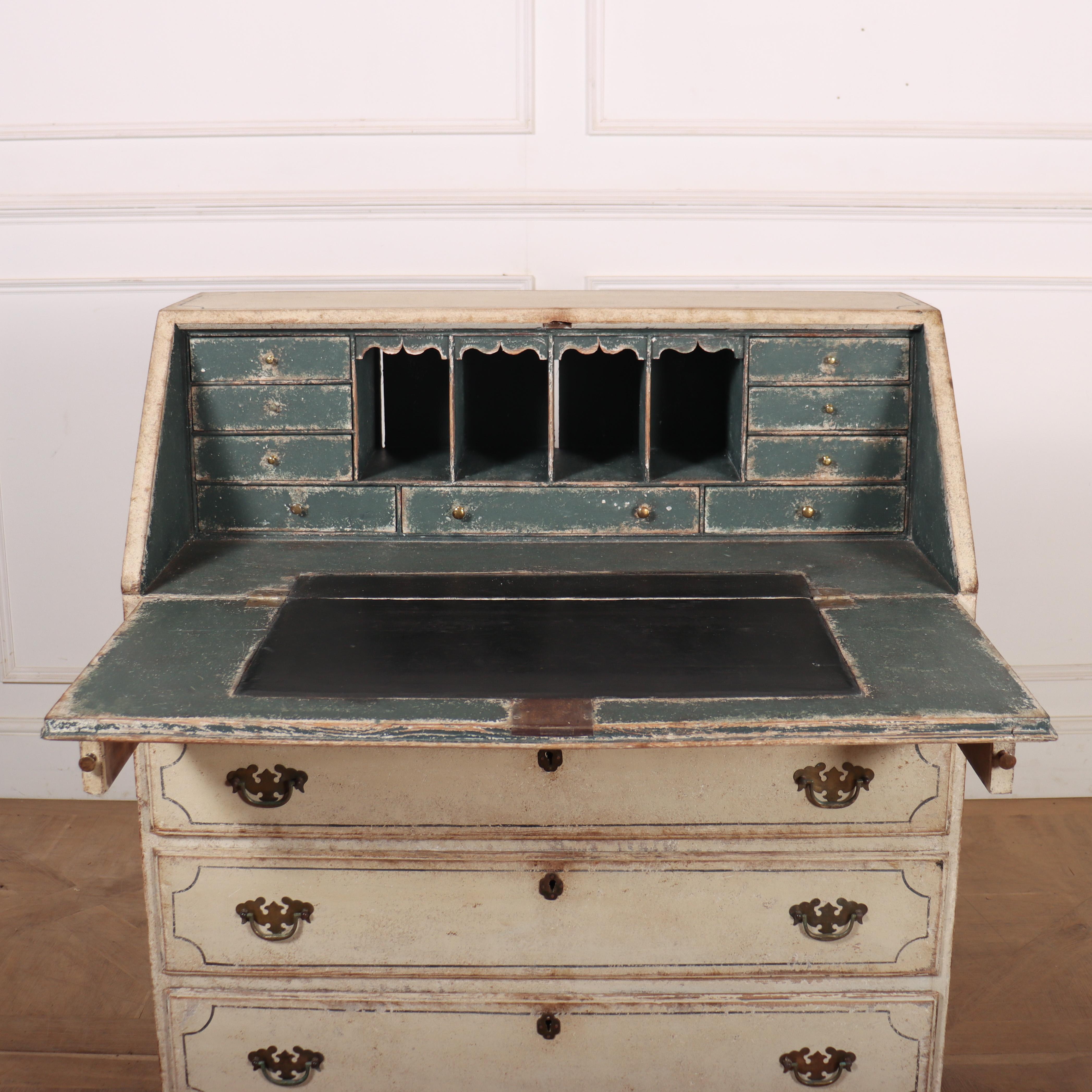 Early 19th Century English Painted Bureau 3