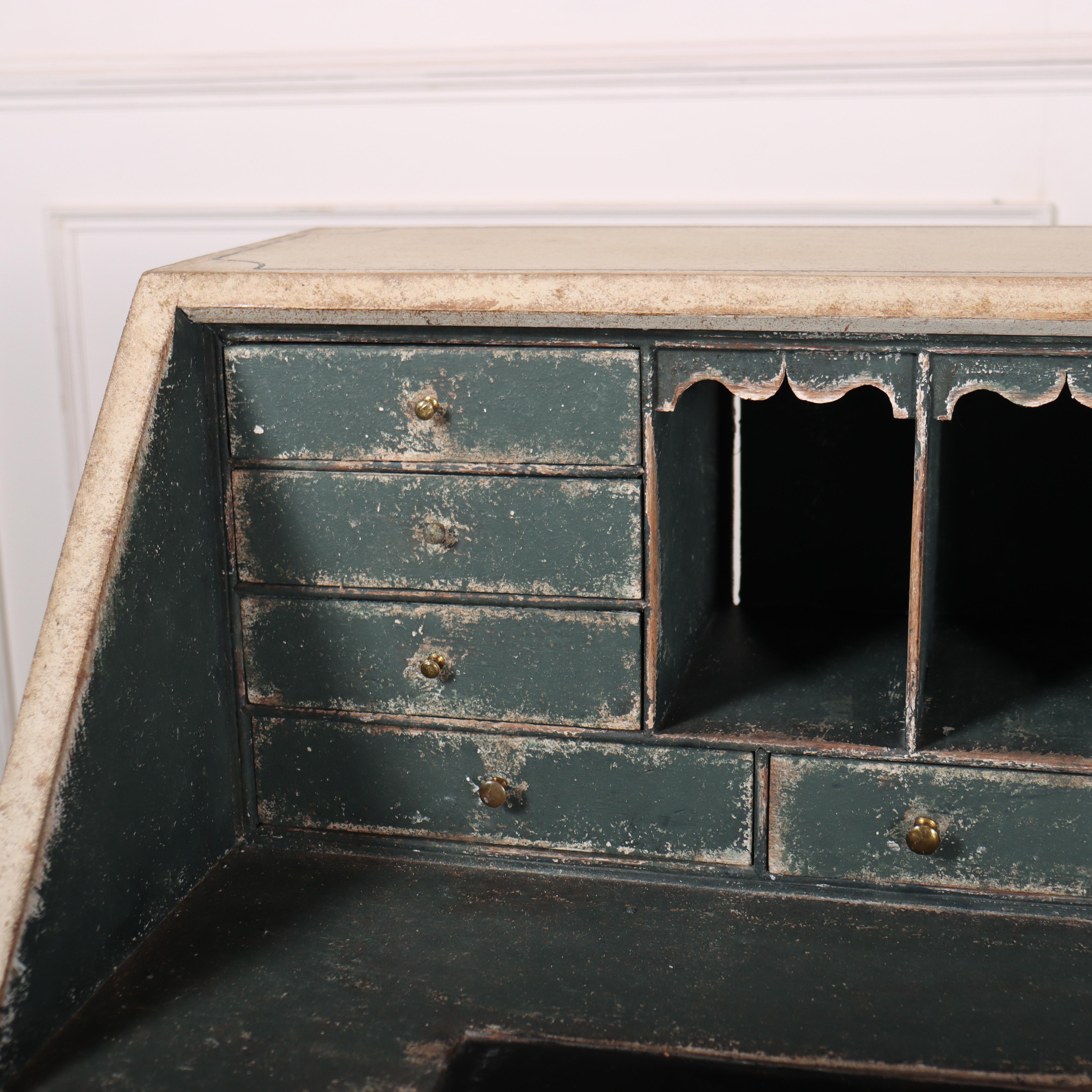 Early 19th Century English Painted Bureau 4