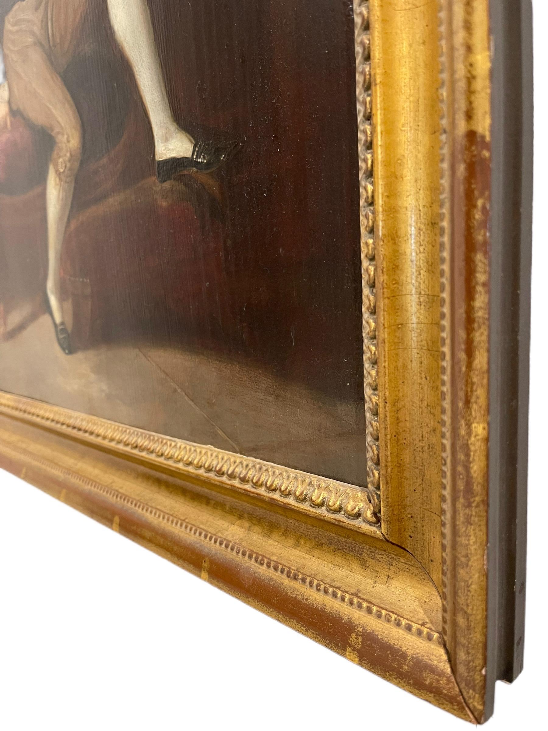 Early 19th Century English Pair of Regency Period Portraits For Sale 2
