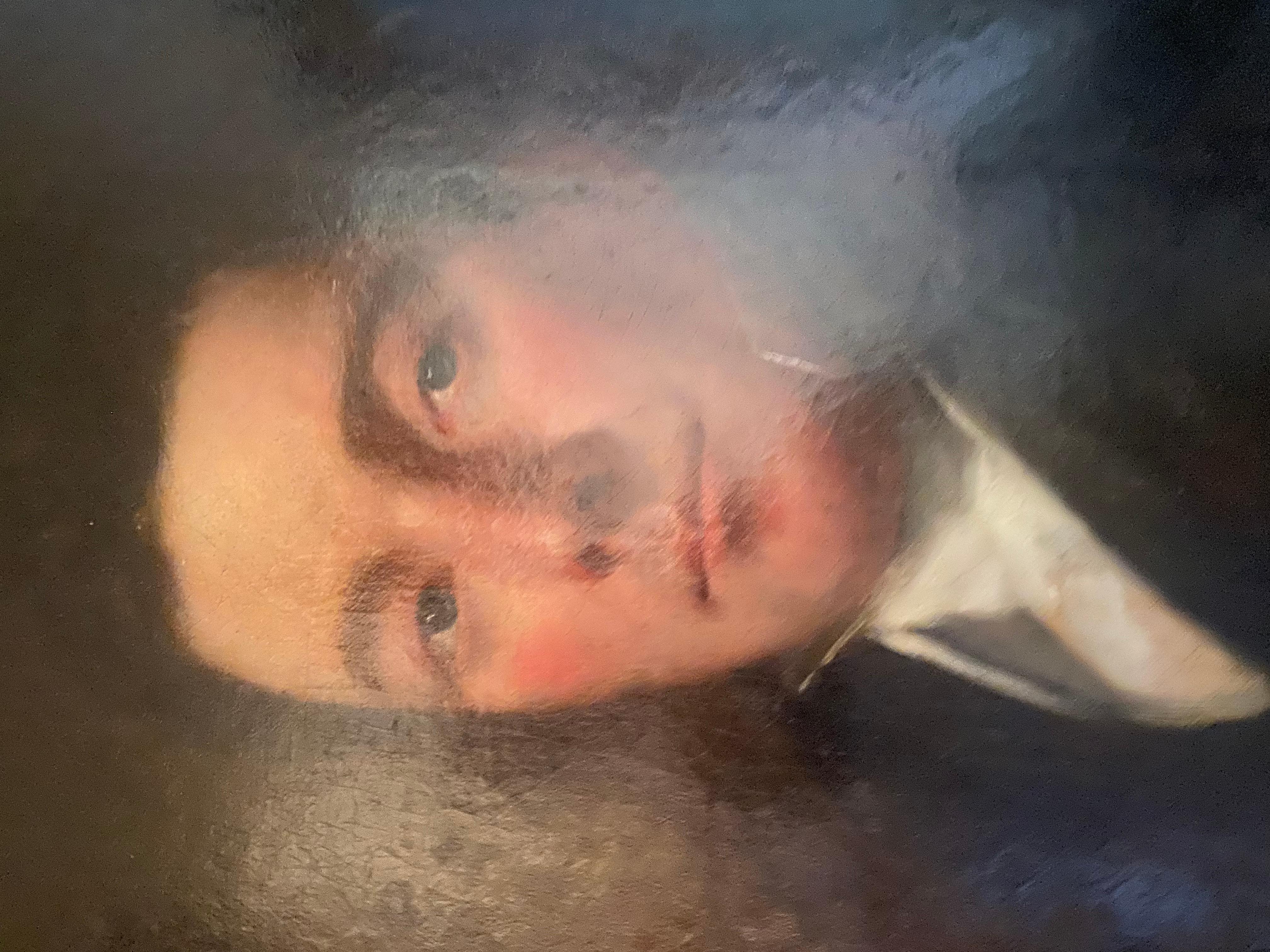 Regency Early 19th Century English Portrait.  Very Stately, Handsome. For Sale